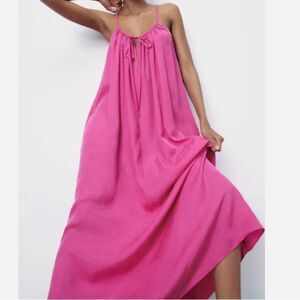 Zara Pink Maxi Dress